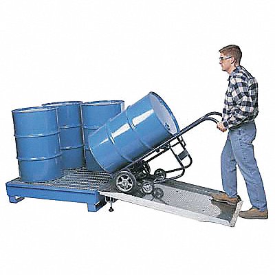 DENIOS K171941 Adjustable Pallet Ramp 600 Lb.