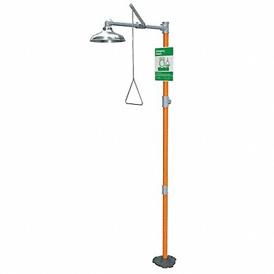 GUARDIAN EQUIPMENT G1662SSH Emergency Shower Floor 30 gpm