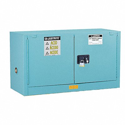 JUSTRITE 891702 Corrosive Safety Cabinet 24 in H