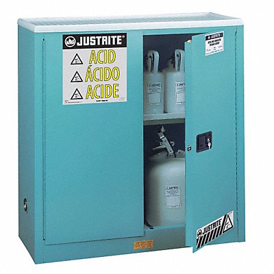 JUSTRITE 893002 Corrosive Safety Cabinet 30 gal Manual