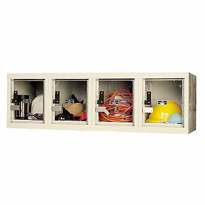 HALLOWELL USVP14824WMAPT Bx Locker 1x4Locker Tan 14.75 x48 x18 Assm