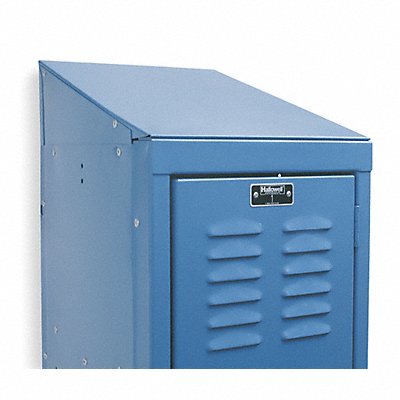 HALLOWELL KISTT1215MB Locker Sloping Top 12 Wx15 D Mrn Blu