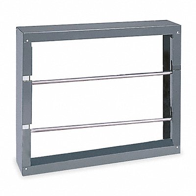 DURHAM MFG 38495 Rod Storage Rack 21-1/2 H 26-1/8 W 6 D
