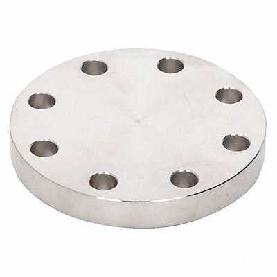 GRAINGER 4381005080 Pipe Flange Blind Flange 316/316L SS
