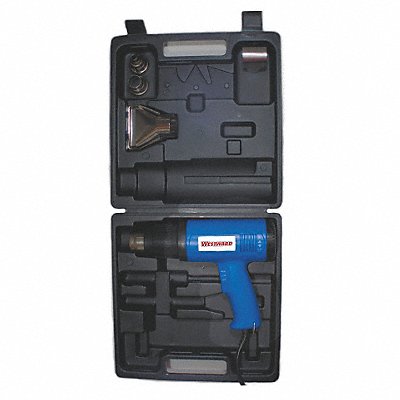 WESTWARD 4HWK2 Heat Gun Kit 120V AC 1 000 deg.F 10 A