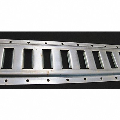 GRAINGER 4HXC4 E-Track 5 W 2 000 lb Silver