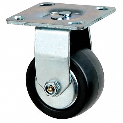 GRAINGER 4HXL3 Standard Plate Castor Rigid 600 lb.
