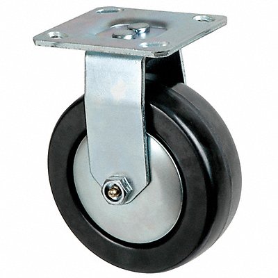 GRAINGER 4HXN6 Standard Plate Castor Rigid 600 lb.