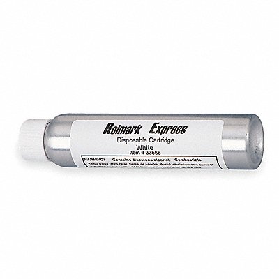 MARSH 33565 Stencil Ink Can White 4 oz PK8