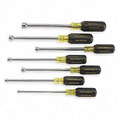 KLEIN TOOLS 647 Hollow Shank Nut Driver Set