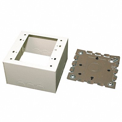 LEGRAND V57442 Extra Deep Device Box Ivory Steel Boxes
