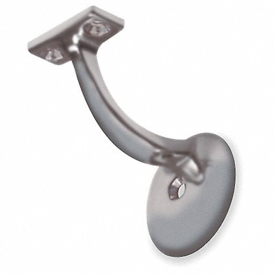 GRAINGER 4JH02 Handrail Bracket Aluminum 3 In H