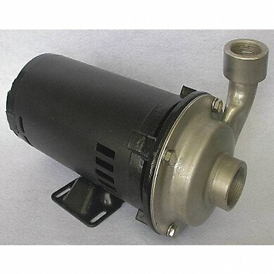 DAYTON 4JMV8 Centrifugal Pump 304SStl 3P 1 1/4in 1hp 90gpm