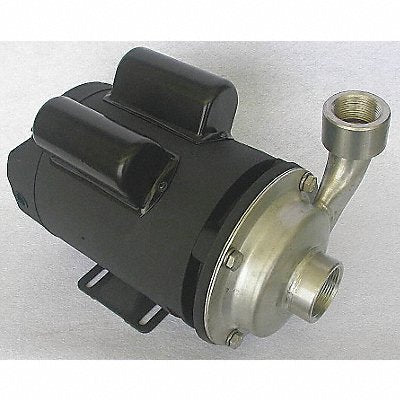 DAYTON 4JMV9 CntrfugPmp 304Stl 1P 1 1/4 1.5hp 116gpm