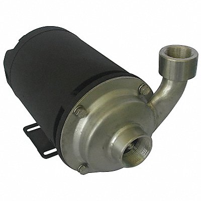 DAYTON 4JMW1 CntrfugPmp 304Stl 3P 1 1/4 1.5hp 116gpm