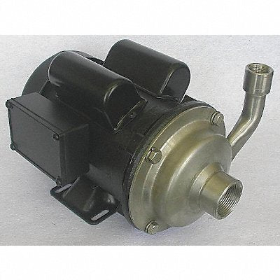 DAYTON 4JMW7 Centrifugal Pump 304SStl 1P 3/4in 1/2hp 38gpm