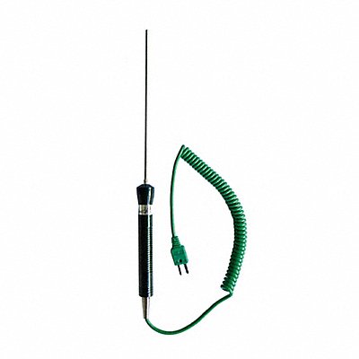 GRAINGER 4JPN5 Temp Probe Immersion Type K -122 to1472F