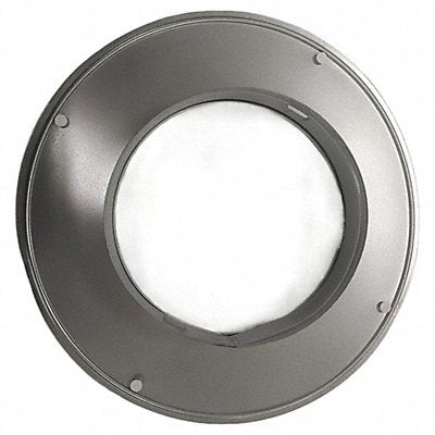 GRAINGER 4JRN3 Snap On Collar Round Galvanised Steel