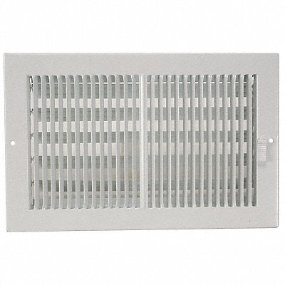 GRAINGER 4JRN6 Sidewall/Ceiling Register 2-Way
