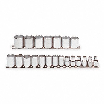 PROTO J52211 Socket Set Range 6 mm to 26 mm 6-Point