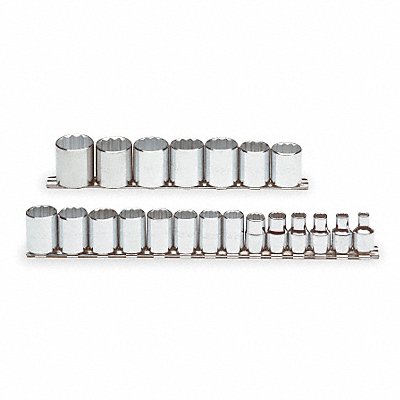 PROTO J52215 Socket Set Range 6 mm to 26 mm 12-Point
