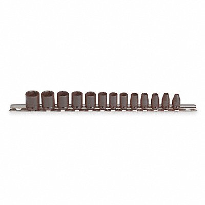 PROTO J69206 Impact Socket Set Steel Black Oxide 4 to 15 mm