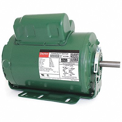 DAYTON 4K124 Farm Duty Mtr CS-CR TEAO 1HP 1725rpm