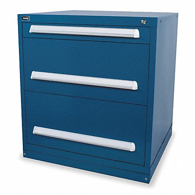 STANLEY VIDMAR SCU1072AFTKADB Cabinet Pedestal 30 x 29-3/4 x 33H Blue