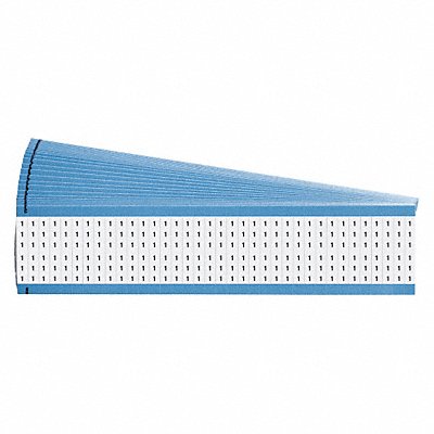BRADY WM1PK Wire Marker Repositional Printed Self Adhesive PK25