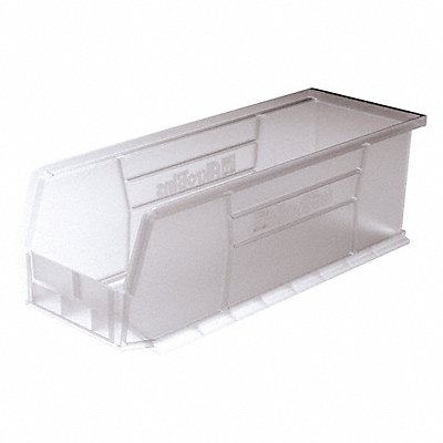 AKRO-MILS 30234SCLAR Hang and Stack Bin Clear Plastic 5 in