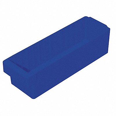AKRO-MILS 31168BLU Drawer Bin Blue Polystyrene 4 5/8 in