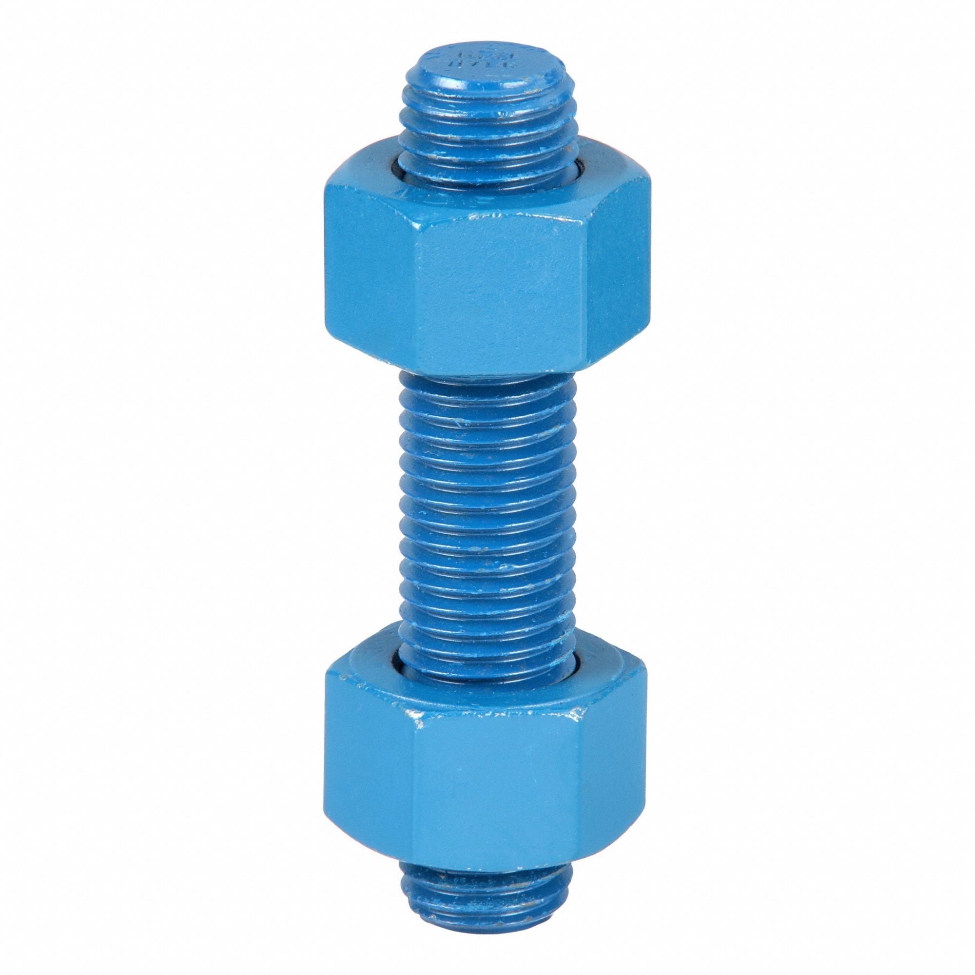 USA FASTENER B715 Fully Threaded Stud PTFE Stl 1 -8 Cr 5 2A 4PK