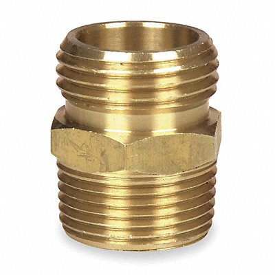 WESTWARD 4KG81 Garden Hose Adaptor 1/2 x3/4 NPTxNH