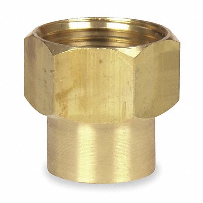 WESTWARD 4KG85 Garden Hose Adaptor 1/2 x3/4 NPTxNH