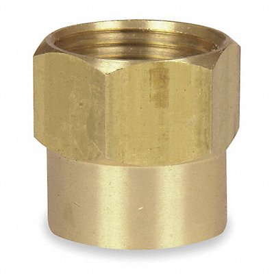 WESTWARD 4KG86 Garden Hose Adaptor 3/4 x3/4 NPTxNH