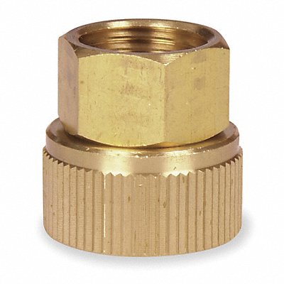 WESTWARD 4KG87 Swivel Double Female 1/2 x3/4 NPTxNH