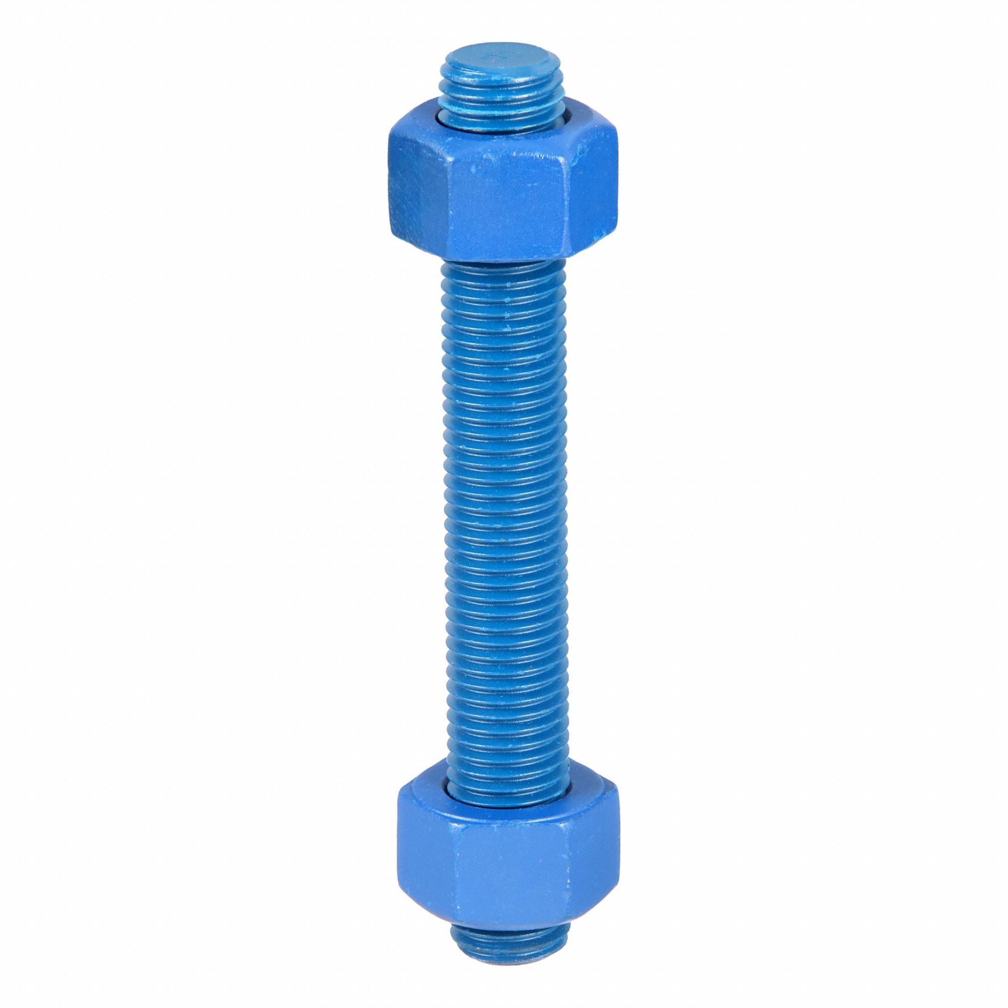 USA FASTENER B7175 Fully Threaded Stud PTFE Stl 1 -8 Cr 7 1/2 2A 4PK