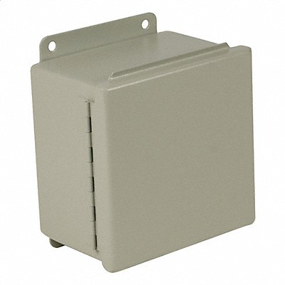 WIEGMANN B080603CH Enclosure Metallic 8In.Hx 6In.Wx3.5In.D