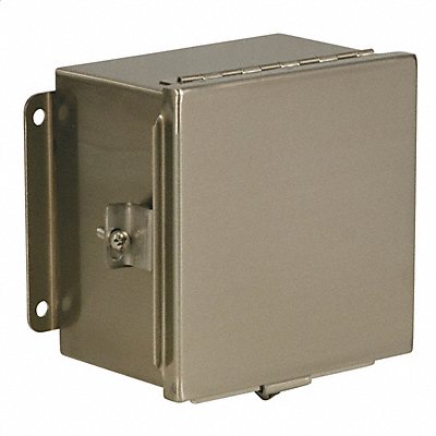 WIEGMANN BN4060404CHSS Enclosure Metallic 6In.Hx 4In.Wx4In.D