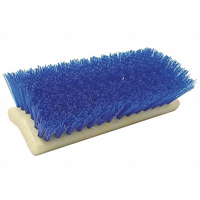 TOUGH GUY 4KNC6 Scrub Brush 10 in L Blue