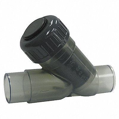 GF PIPING SYSTEMS 192304011 Y Check Valve 8.8438 in Overall L