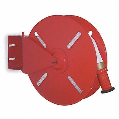 MOON AMERICAN 14304 Fire Hose Reel Red 24 Dia.