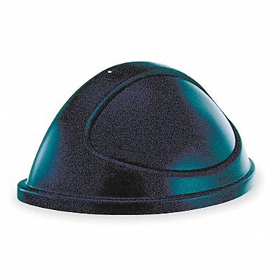 RUBBERMAID COMMERCIAL PRODUCTS FG362000BLA Garbage Can Top Dome Swing Closure Black
