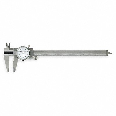 WESTWARD 4KU75 Caliper Dial 0-8 In