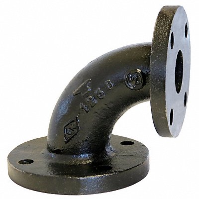 ANVIL 306004607 90 Elbow Cast Iron 3 x 2 1/2 in Flanged