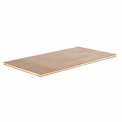 GRAINGER 4KYZ4 Workbench Top Wood 48x30 in Straight