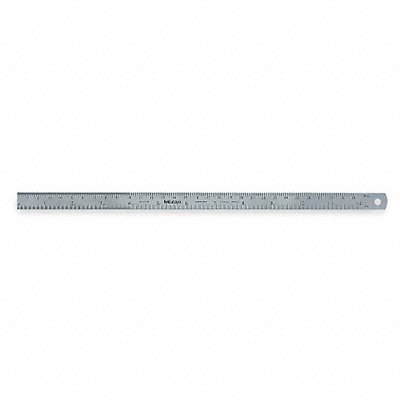MITUTOYO 182305 Steel Rule Flexible 12 In 32/64/0.5/1mm