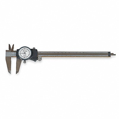 MITUTOYO 505741J Dial Caliper 0-8 In Dial A
