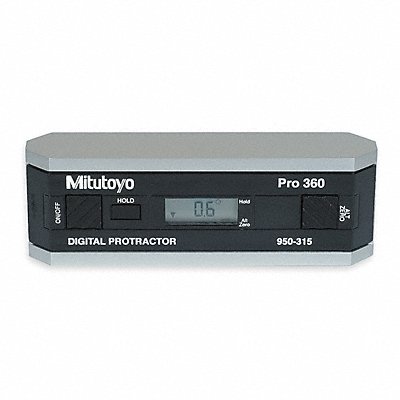 MITUTOYO 950317 Digital Protractor Accuracy +/-0.1 deg.