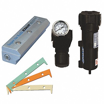 EXAIR 110212 Air Knife Kit 1/4 In NPT 12 In L Al